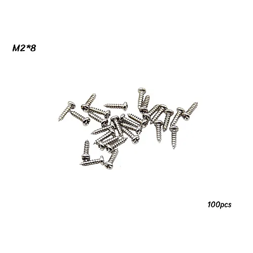 น็อต M2*8 เกลียวปล่อย / เกลียวหยาบ (100pcs)