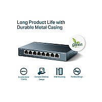 TP-Link Gigabit Switch 8 Port รุ่น TL-SG108