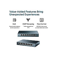 TP-Link Gigabit Switch 8 Port รุ่น TL-SG108