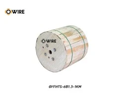 สายไฟเบอร์ออฟติก SM 6 Core Armored HDPE (1KM)