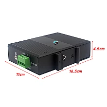 L2 Managed Gigabit IND Switch 8 Port + 8 SFP Port