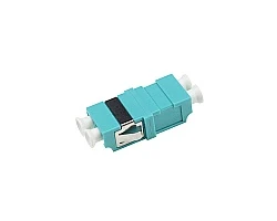 ตัวต่อหัวไฟเบอร์ LC-LC (UPC) DX MM OM3