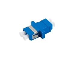 ตัวต่อหัวไฟเบอร์ LC-LC (UPC) DX SM BLUE