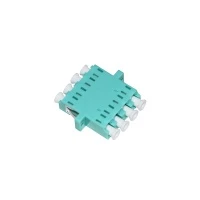 ตัวต่อหัวไฟเบอร์ LC-LC (UPC) Quad MM OM3