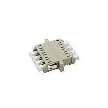 ตัวต่อหัวไฟเบอร์ LC-LC (UPC) Quad MM OM1, OM2