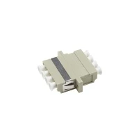 ตัวต่อหัวไฟเบอร์ LC-LC (UPC) Quad MM OM2