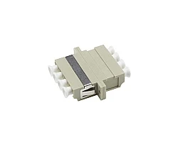 ตัวต่อหัวไฟเบอร์ LC-LC (UPC) Quad MM OM1, OM2