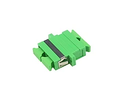 ตัวต่อหัวไฟเบอร์ SC-SC (APC) DX SM GREEN
