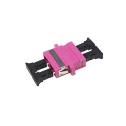 ตัวต่อหัวไฟเบอร์ SC-SC (UPC) DX MM OM4 ตัวต่อหัวไฟเบอร์ SC-SC (UPC) DX MM OM4