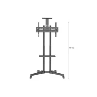 BDEE ขาตั้งทีวีพร้อมชั้นวาง รุ่น S9 ขนาด 32-65 นิ้ว