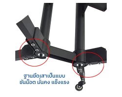 ขาตั้งทีวีพร้อมชั้นวาง BDEE รุ่น S9 ขนาด 32-65 นิ้ว