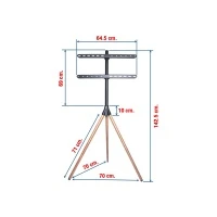 BDEE ขาตั้งทีวีแบบสามขา ขนาด 32-65 นิ้ว รุ่น S25