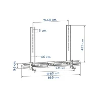 BDEE ขาแขวนลำโพงซาวด์บาร์ รุ่น SB-01