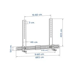 BDEE ขาแขวนลำโพงซาวด์บาร์ รุ่น SB-01 BDEE ขาแขวนลำโพงซาวด์บาร์ รุ่น SB-01