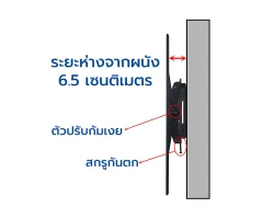 ขาแขวนทีวี ขนาด 65-100 นิ้ว BDEE รุ่น WA-09