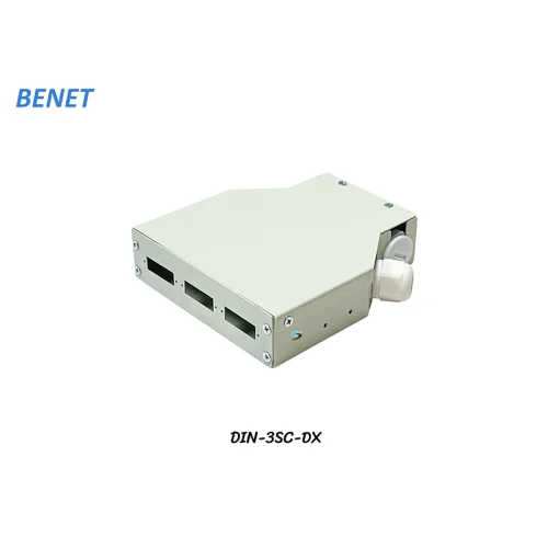 DIN Rail Terminal Box Duplex Indoor 6 Core ไม่รวมตัวต่อ