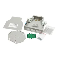 DIN Rail Terminal Box Duplex Indoor 12 Core ไม่รวมตัวต่อ DIN Rail Terminal Box Duplex Indoor 12 Core ไม่รวมตัวต่อ