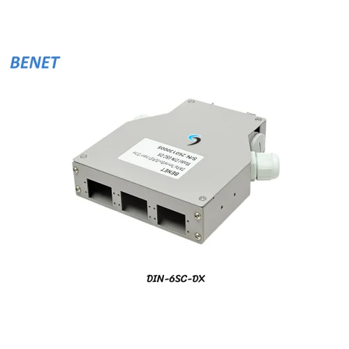 DIN Rail Terminal Box Duplex Indoor 12 Core ไม่รวมตัวต่อ DIN Rail Terminal Box Duplex Indoor 12 Core ไม่รวมตัวต่อ