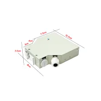 DIN Rail Terminal Box SC/APC Indoor 6 Core