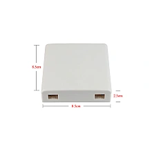 กล่องพักสายไฟเบอร์ออฟติก 1 Core Indoor