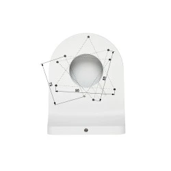 Dahua ขายึดกล้องโดมติดผนัง รุ่น DH-PFB203W Dahua ขายึดกล้องโดมติดผนัง รุ่น DH-PFB203W