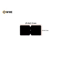 สายไฟเบอร์ออฟติก 1 Core OWIRE 2KM (ไม่มีสลิง)