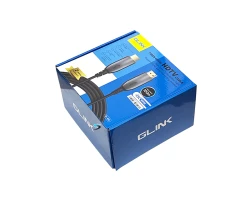 สาย HDMI ไฟเบอร์ออฟติก GLINK 4K@60Hz ยาว 100 เมตร