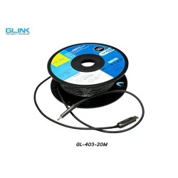 GLINK สาย HDMI ไฟเบอร์ออฟติก 4K@60Hz ยาว 20 เมตร