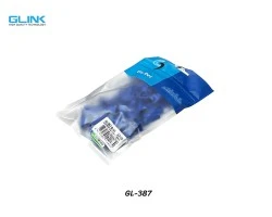 ยางครอบหัวแลน CAT6 สีน้ำเงิน GLINK รุ่น GL387 (50 ชิ้น)