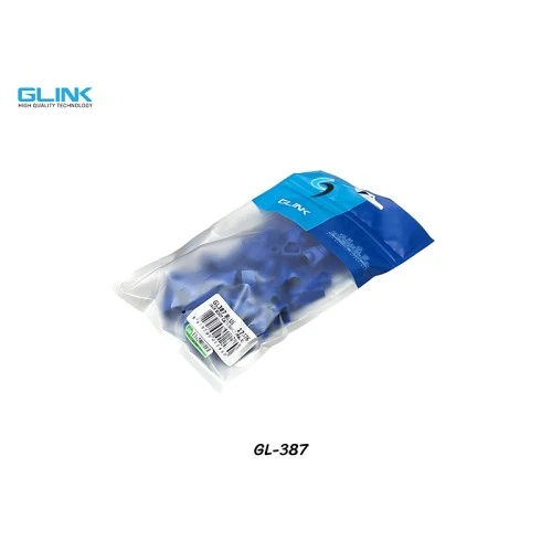 ยางครอบหัวแลน CAT6 สีน้ำเงิน GLINK รุ่น GL387 (50 ชิ้น)