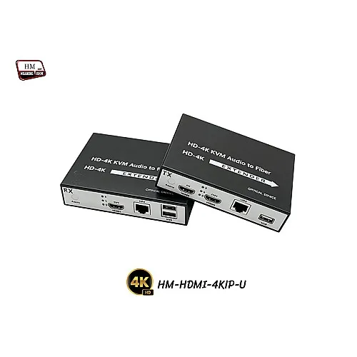 HDMI OVER IP Extender 4K@30Hz + USB KVM (150M)