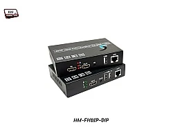 HDMI IP Extender DIP 1080P + USB ระยะ 150 เมตร