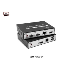HDMI IP Extender 1080p + USB ระยะ 200 เมตร