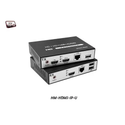 HDMI IP Extender 1080p + USB ระยะ 200 เมตร