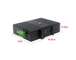 Gigabit Industrial PoE 8 Port + 2GE Uplink