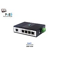 Industrial POE Switch 4-Port Gigabit + 1-Port RJ45