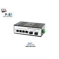 Industrial POE Switch 4-Port Gigabit + 2-Port SFP