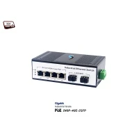 Gigabit Industrial PoE 4 Port + 2 SFP Uplink
