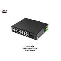 L2 Managed Gigabit IND PoE 16 Port + Uplink 2SFP