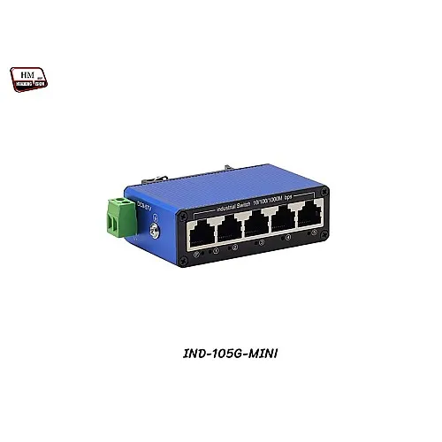 MINI Gigabit Industrial Switch 5 Port
