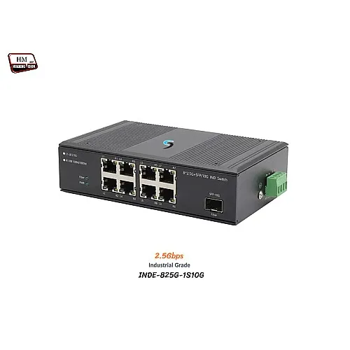 Industrial Switch 2.5G 8-Port + 1SFP 10G Port