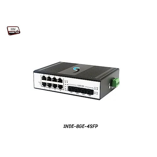 Industrial Switch 8-Port Gigabit + 4-Port 1.25G SFP