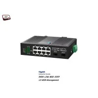 L2 Managed Gigabit IND Switch 8 Port + Uplink 2SFP