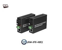 Media Converter 10/100 SM BIDI 20KM + 1RS485