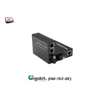 Gigabit Media Converter 1X2 Port SM BIDI 3KM