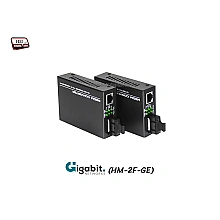 Gigabit Media Converter SM DX 20KM รุ่น HM-2F-GE
