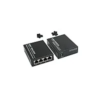 Media Converter 1X4 Port 10/100 Duplex 20KM
