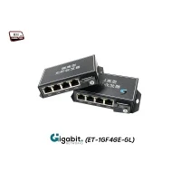 Gigabit Media Converter IN4 OUT4 VLAN Point To Point
