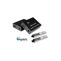 Gigabit SFP Media Converter + SFP SC 3KM