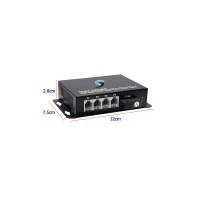 PCM Voice 4 Channel To Fiber Converter
